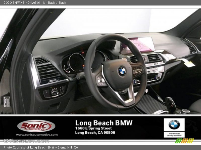 Jet Black / Black 2020 BMW X3 xDrive30i