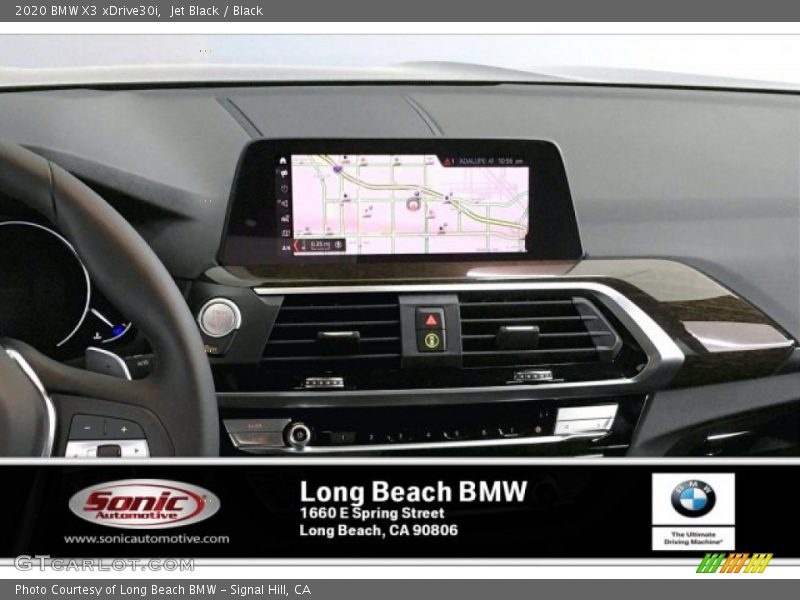 Jet Black / Black 2020 BMW X3 xDrive30i