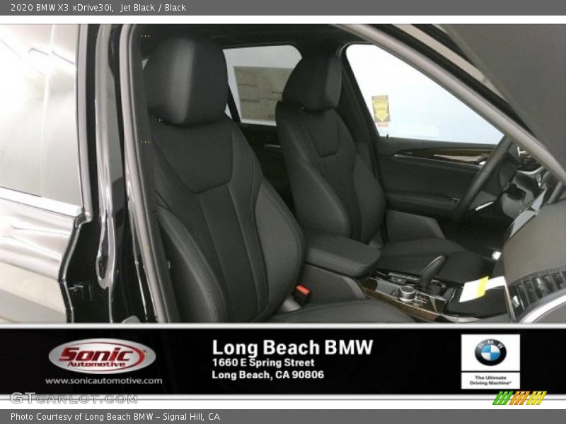 Jet Black / Black 2020 BMW X3 xDrive30i