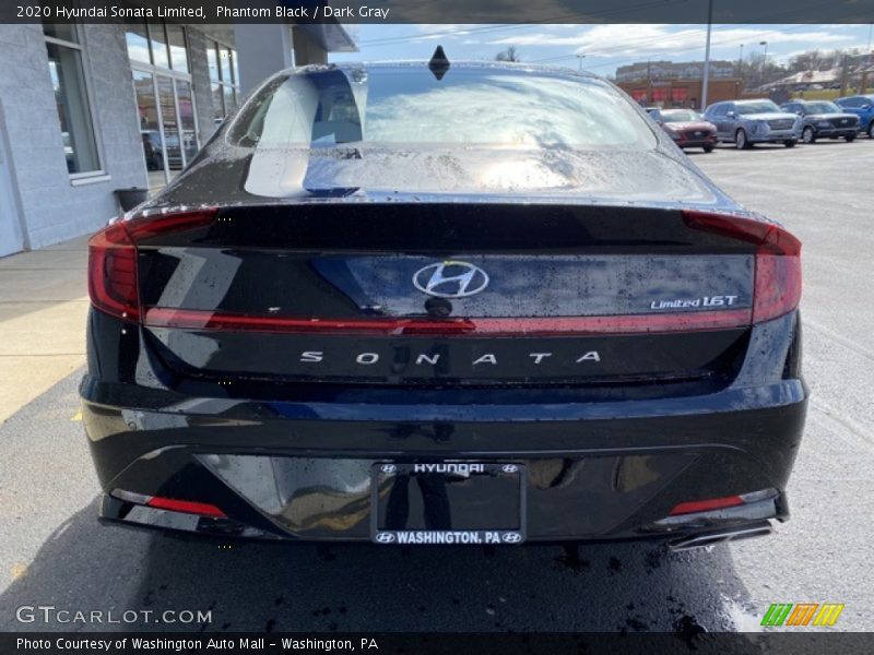 Phantom Black / Dark Gray 2020 Hyundai Sonata Limited
