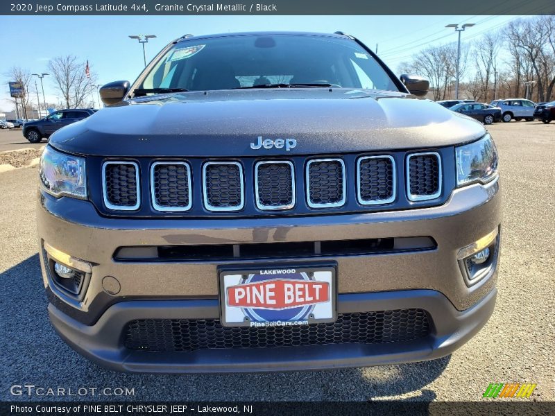 Granite Crystal Metallic / Black 2020 Jeep Compass Latitude 4x4