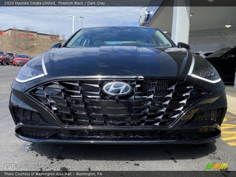 Phantom Black / Dark Gray 2020 Hyundai Sonata Limited