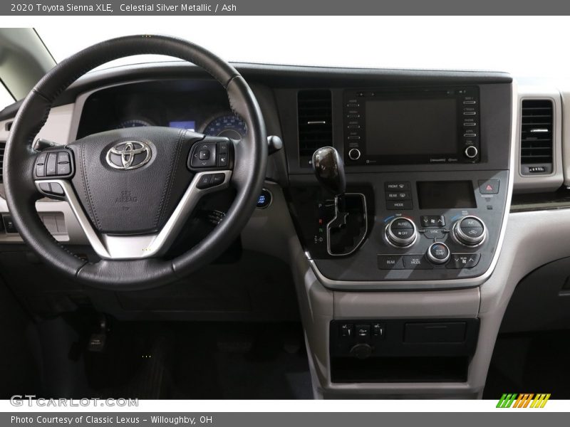 Celestial Silver Metallic / Ash 2020 Toyota Sienna XLE