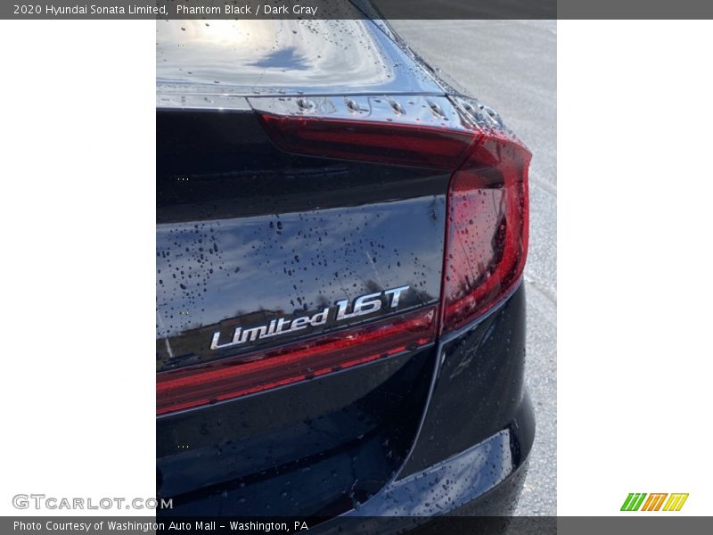 Phantom Black / Dark Gray 2020 Hyundai Sonata Limited