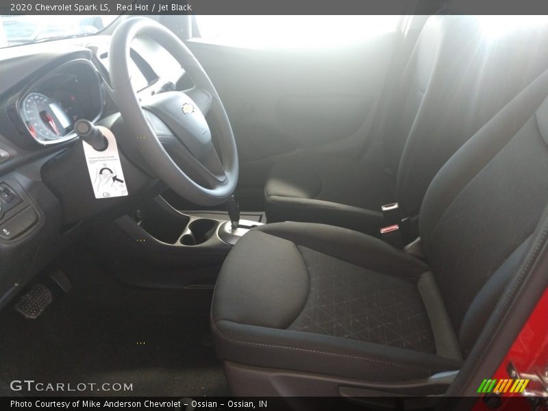 Red Hot / Jet Black 2020 Chevrolet Spark LS