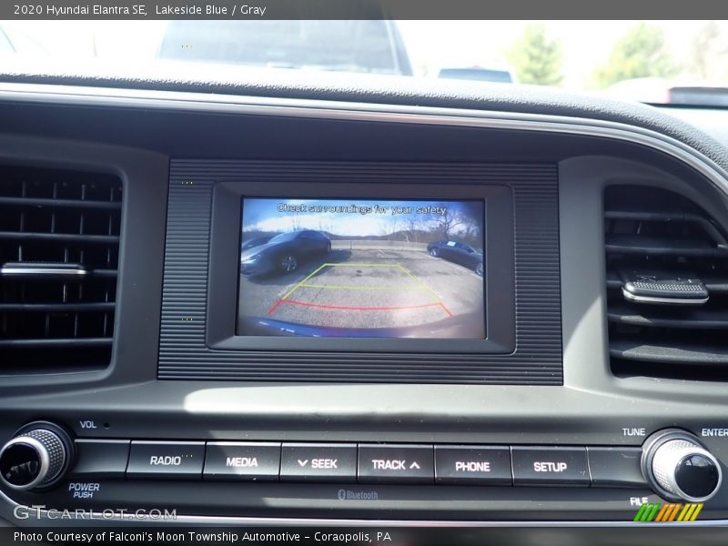 Lakeside Blue / Gray 2020 Hyundai Elantra SE