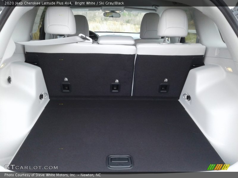 Bright White / Ski Gray/Black 2020 Jeep Cherokee Latitude Plus 4x4