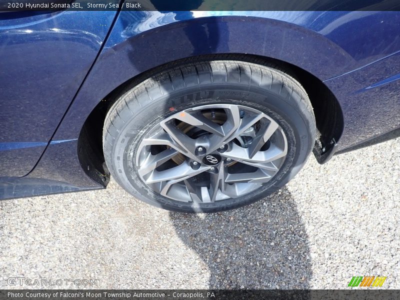 Stormy Sea / Black 2020 Hyundai Sonata SEL