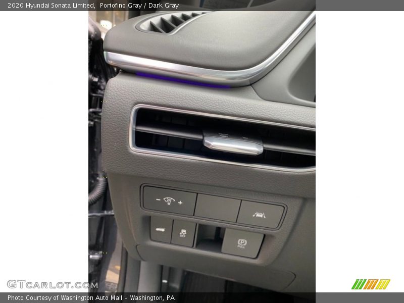 Portofino Gray / Dark Gray 2020 Hyundai Sonata Limited