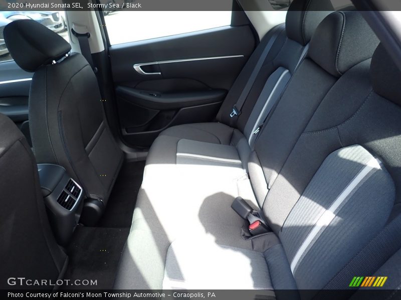 Stormy Sea / Black 2020 Hyundai Sonata SEL