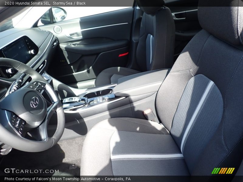 Stormy Sea / Black 2020 Hyundai Sonata SEL