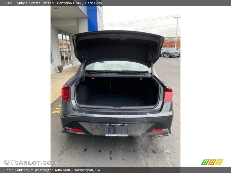Portofino Gray / Dark Gray 2020 Hyundai Sonata Limited