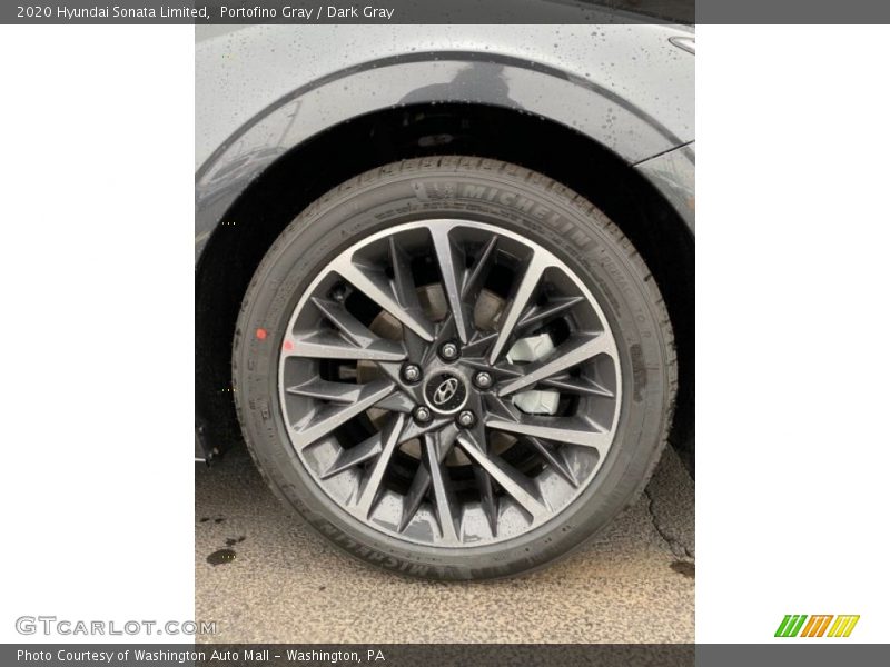 Portofino Gray / Dark Gray 2020 Hyundai Sonata Limited