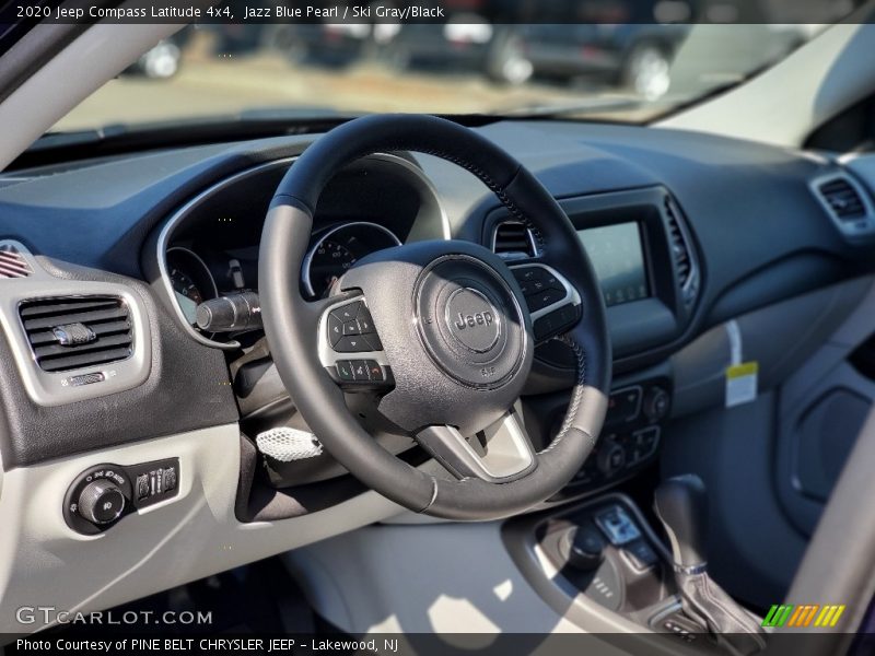 Jazz Blue Pearl / Ski Gray/Black 2020 Jeep Compass Latitude 4x4