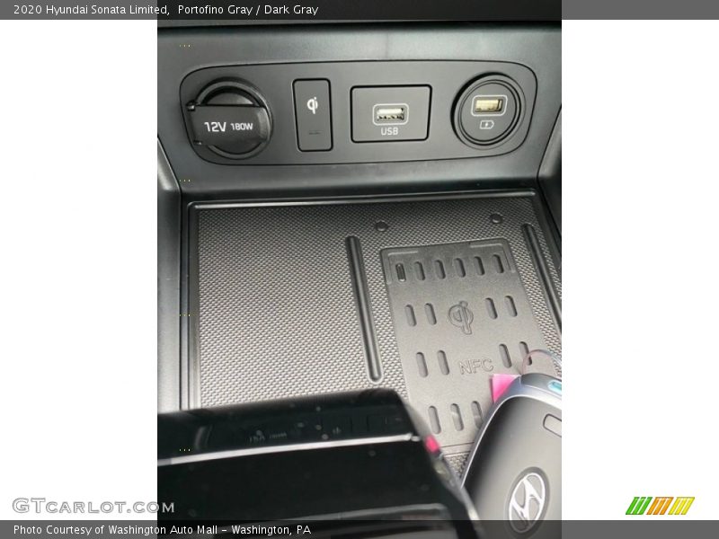 Portofino Gray / Dark Gray 2020 Hyundai Sonata Limited