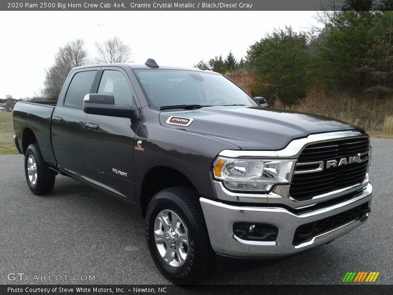 Granite Crystal Metallic / Black/Diesel Gray 2020 Ram 2500 Big Horn Crew Cab 4x4