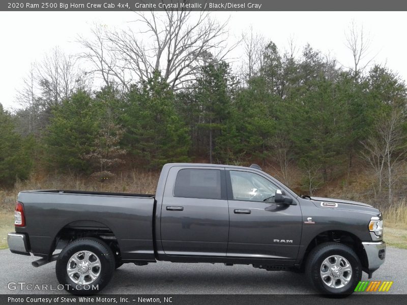Granite Crystal Metallic / Black/Diesel Gray 2020 Ram 2500 Big Horn Crew Cab 4x4