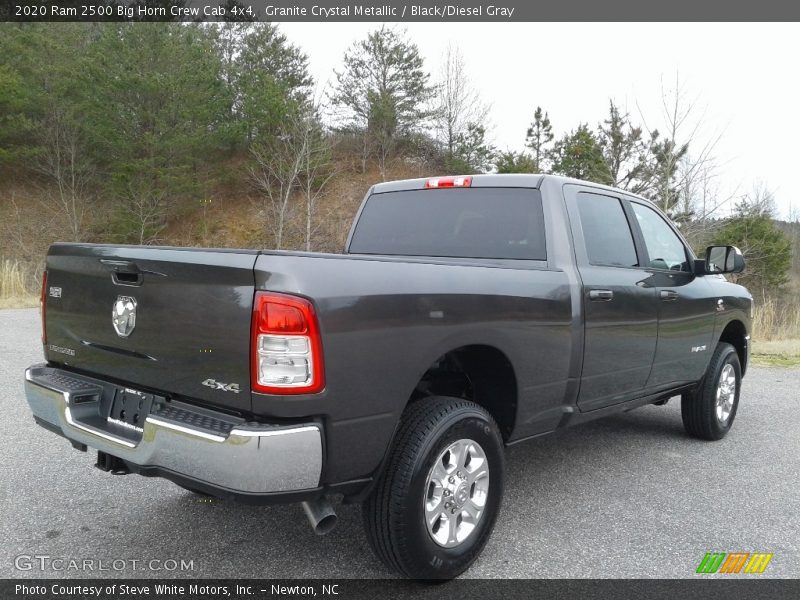 Granite Crystal Metallic / Black/Diesel Gray 2020 Ram 2500 Big Horn Crew Cab 4x4