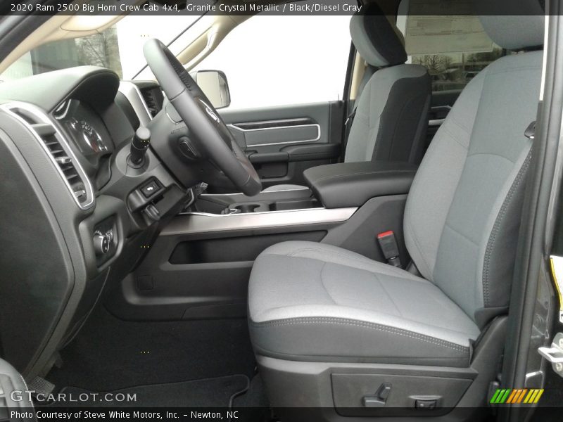 Granite Crystal Metallic / Black/Diesel Gray 2020 Ram 2500 Big Horn Crew Cab 4x4