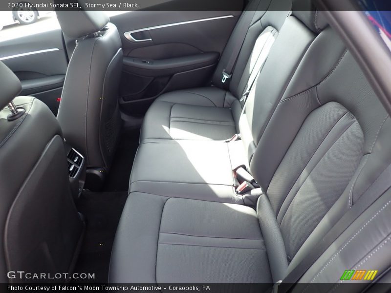 Stormy Sea / Black 2020 Hyundai Sonata SEL