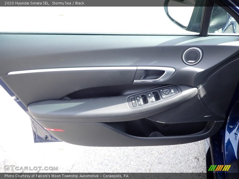 Stormy Sea / Black 2020 Hyundai Sonata SEL