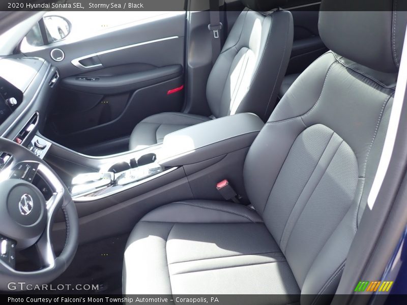 Stormy Sea / Black 2020 Hyundai Sonata SEL