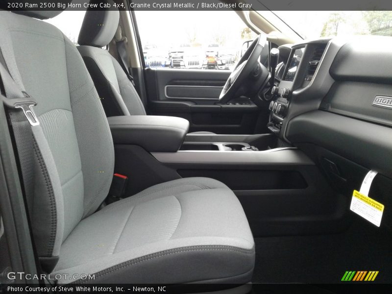 Granite Crystal Metallic / Black/Diesel Gray 2020 Ram 2500 Big Horn Crew Cab 4x4