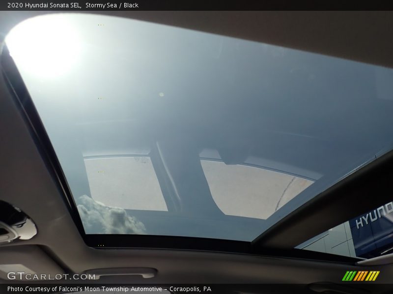 Stormy Sea / Black 2020 Hyundai Sonata SEL