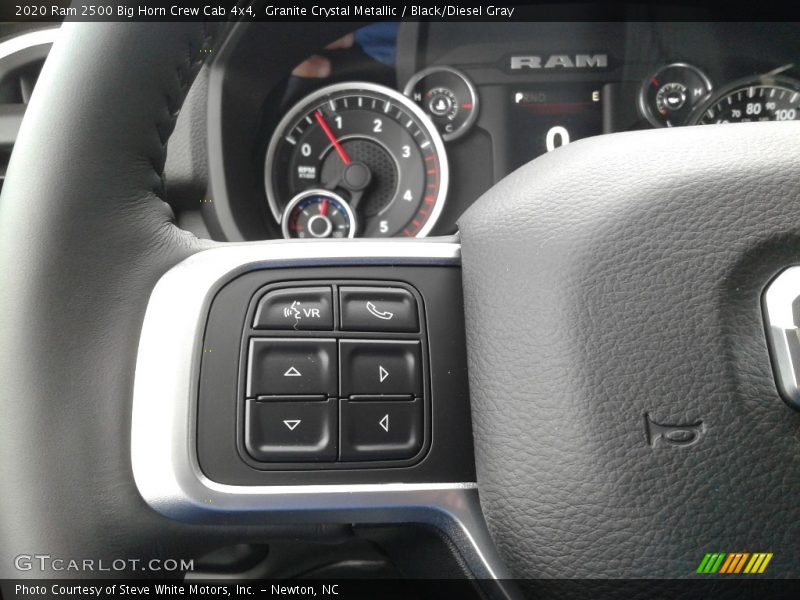 Granite Crystal Metallic / Black/Diesel Gray 2020 Ram 2500 Big Horn Crew Cab 4x4