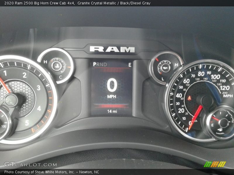 Granite Crystal Metallic / Black/Diesel Gray 2020 Ram 2500 Big Horn Crew Cab 4x4
