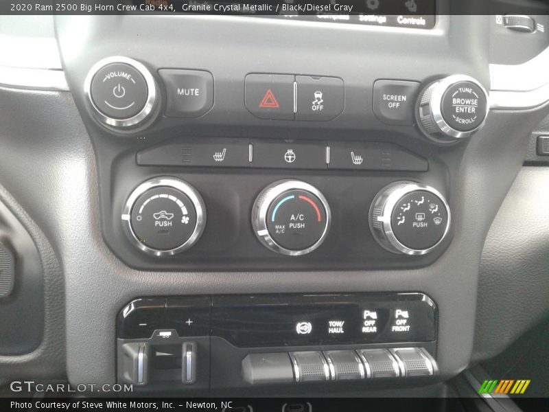 Granite Crystal Metallic / Black/Diesel Gray 2020 Ram 2500 Big Horn Crew Cab 4x4