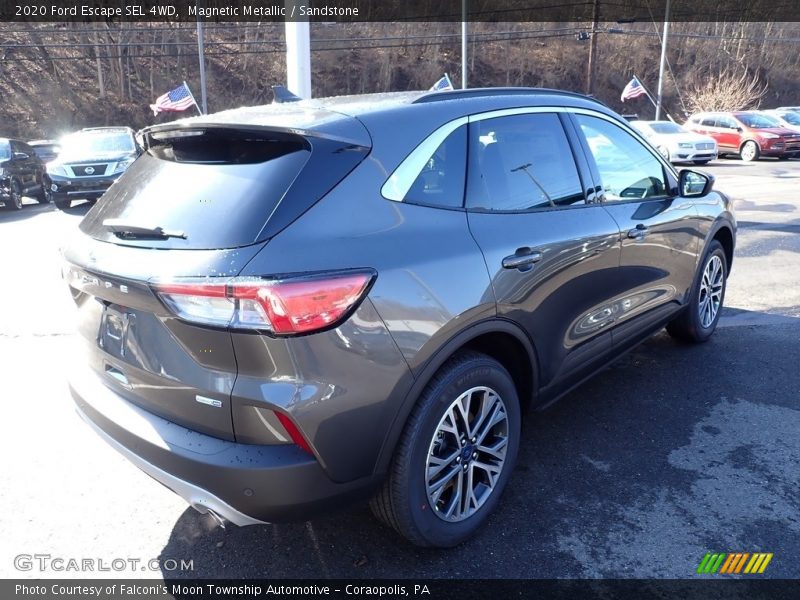Magnetic Metallic / Sandstone 2020 Ford Escape SEL 4WD