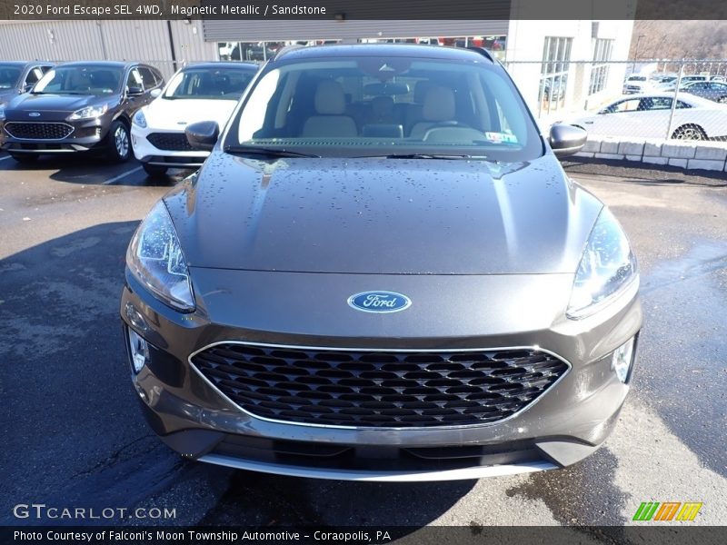 Magnetic Metallic / Sandstone 2020 Ford Escape SEL 4WD
