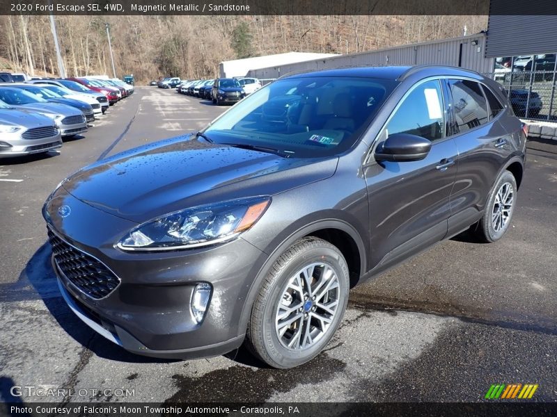 Magnetic Metallic / Sandstone 2020 Ford Escape SEL 4WD