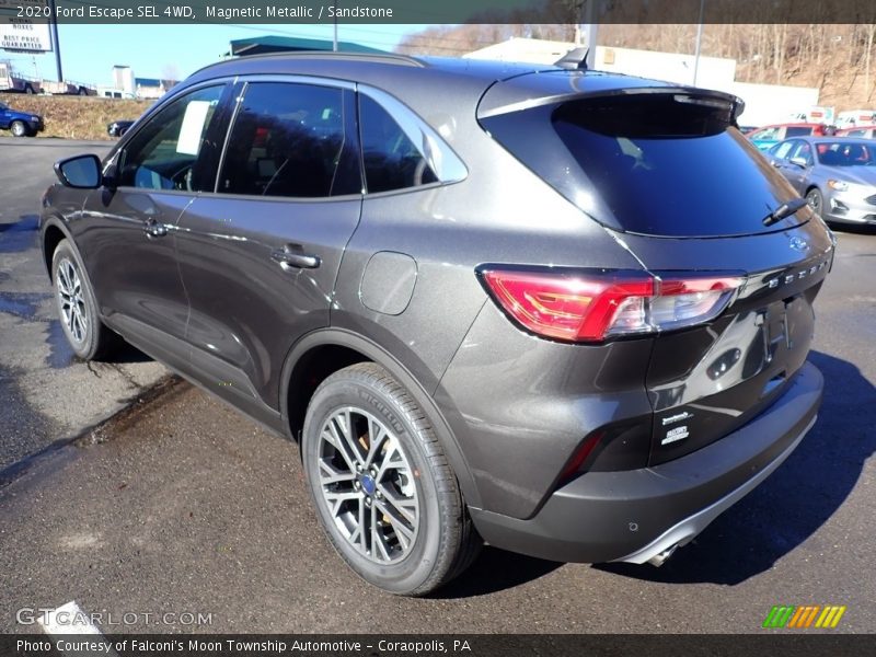 Magnetic Metallic / Sandstone 2020 Ford Escape SEL 4WD