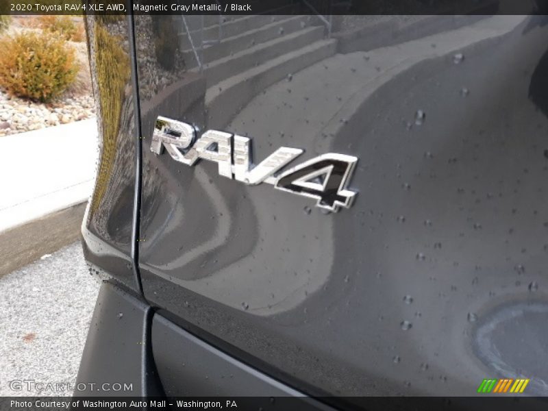 Magnetic Gray Metallic / Black 2020 Toyota RAV4 XLE AWD