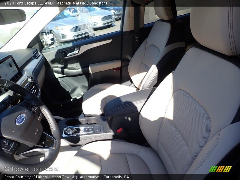 Magnetic Metallic / Sandstone 2020 Ford Escape SEL 4WD