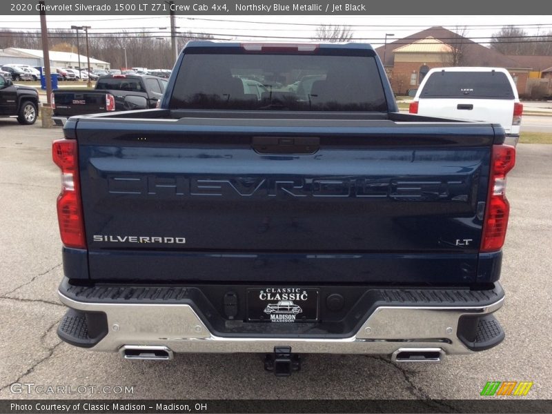 Northsky Blue Metallic / Jet Black 2020 Chevrolet Silverado 1500 LT Z71 Crew Cab 4x4