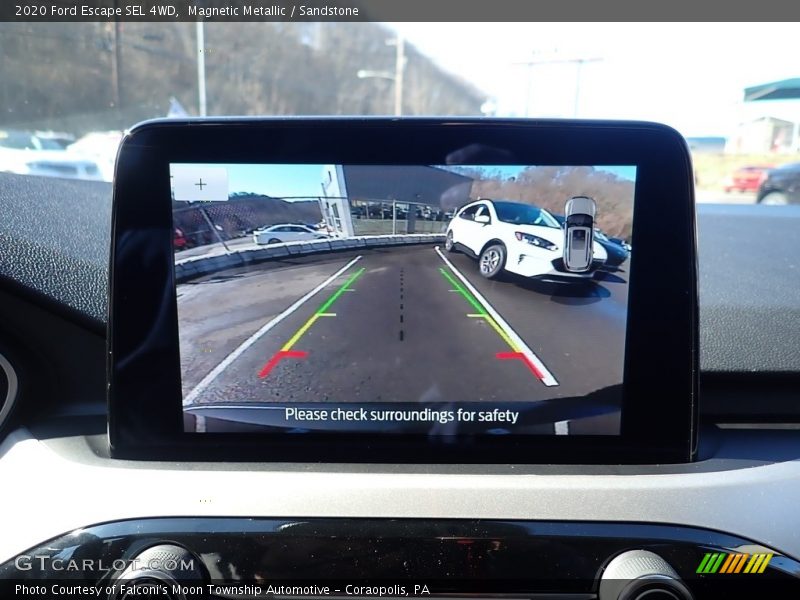Magnetic Metallic / Sandstone 2020 Ford Escape SEL 4WD