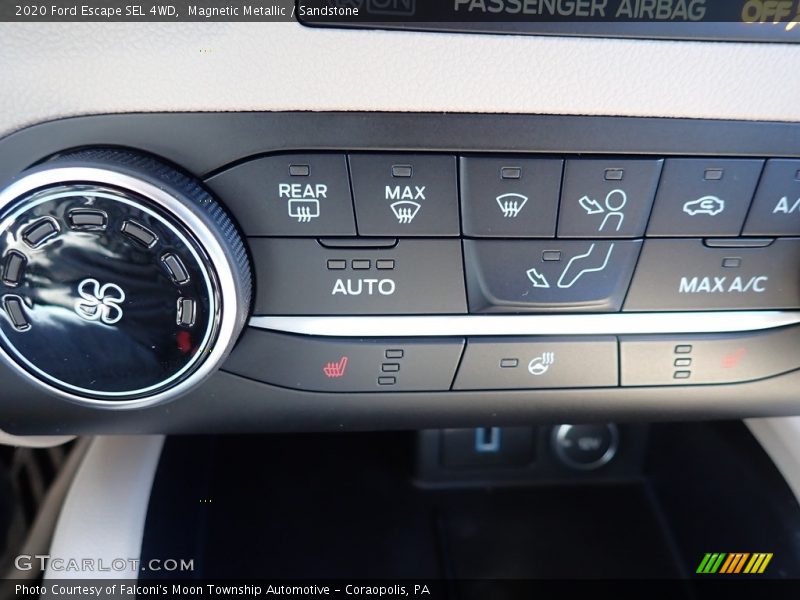 Magnetic Metallic / Sandstone 2020 Ford Escape SEL 4WD