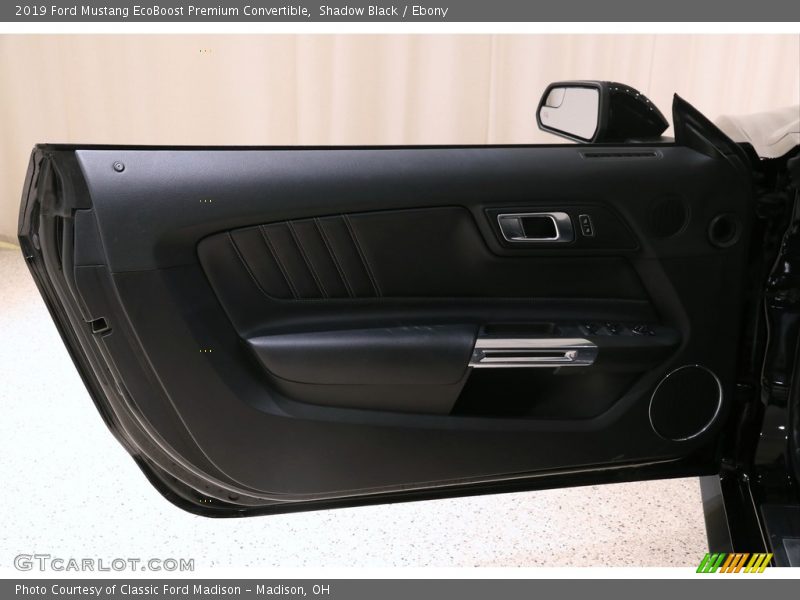 Shadow Black / Ebony 2019 Ford Mustang EcoBoost Premium Convertible
