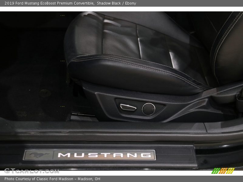 Shadow Black / Ebony 2019 Ford Mustang EcoBoost Premium Convertible
