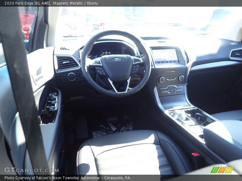 Magnetic Metallic / Ebony 2020 Ford Edge SEL AWD