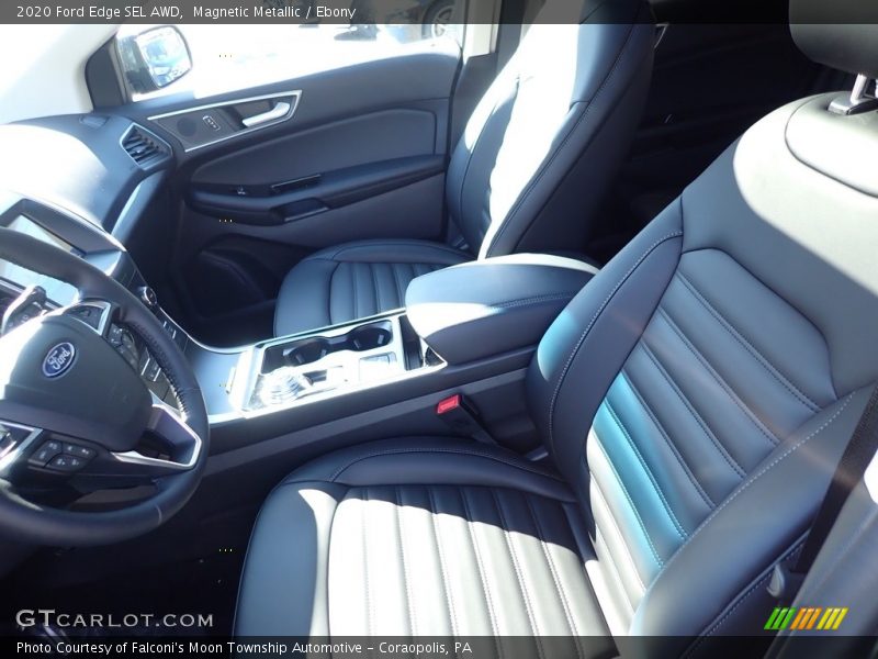 Magnetic Metallic / Ebony 2020 Ford Edge SEL AWD