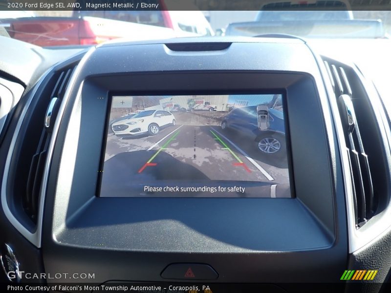 Magnetic Metallic / Ebony 2020 Ford Edge SEL AWD