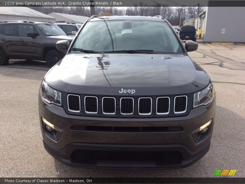 Granite Crystal Metallic / Black 2020 Jeep Compass Latitude 4x4