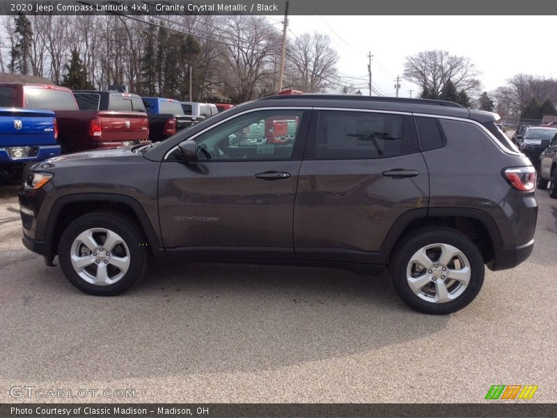 Granite Crystal Metallic / Black 2020 Jeep Compass Latitude 4x4