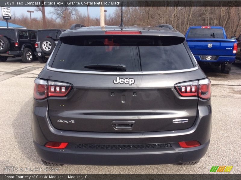 Granite Crystal Metallic / Black 2020 Jeep Compass Latitude 4x4