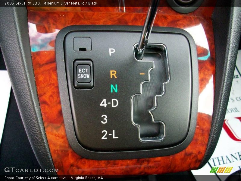 Millenium Silver Metallic / Black 2005 Lexus RX 330