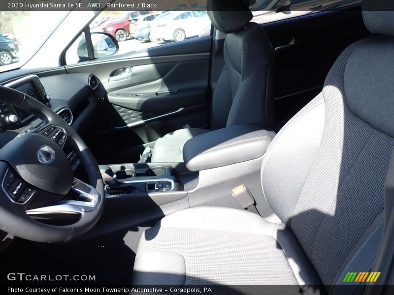 Rainforest / Black 2020 Hyundai Santa Fe SEL AWD